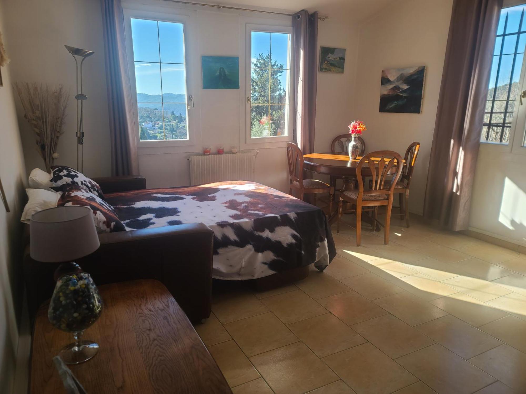 Apartament De 1 A 6 Avec Terrasse Solarium, Vue Panoramique Et Parking Gratuit Grasse Zewnętrze zdjęcie