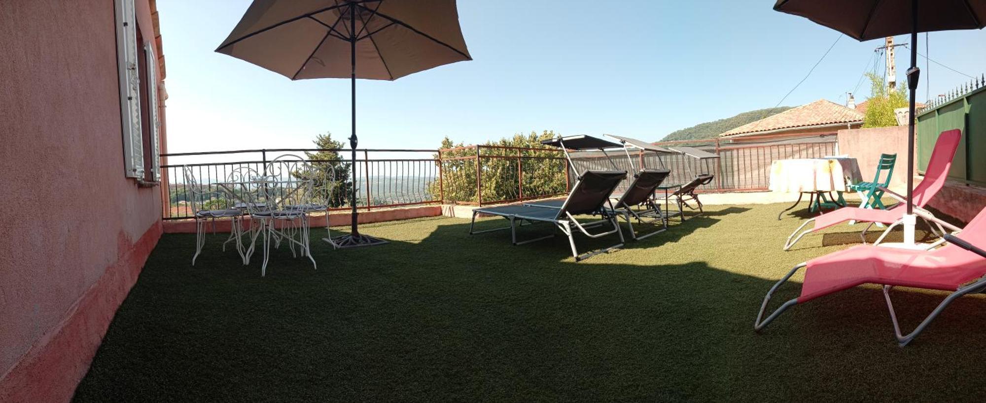 Apartament De 1 A 6 Avec Terrasse Solarium, Vue Panoramique Et Parking Gratuit Grasse Zewnętrze zdjęcie